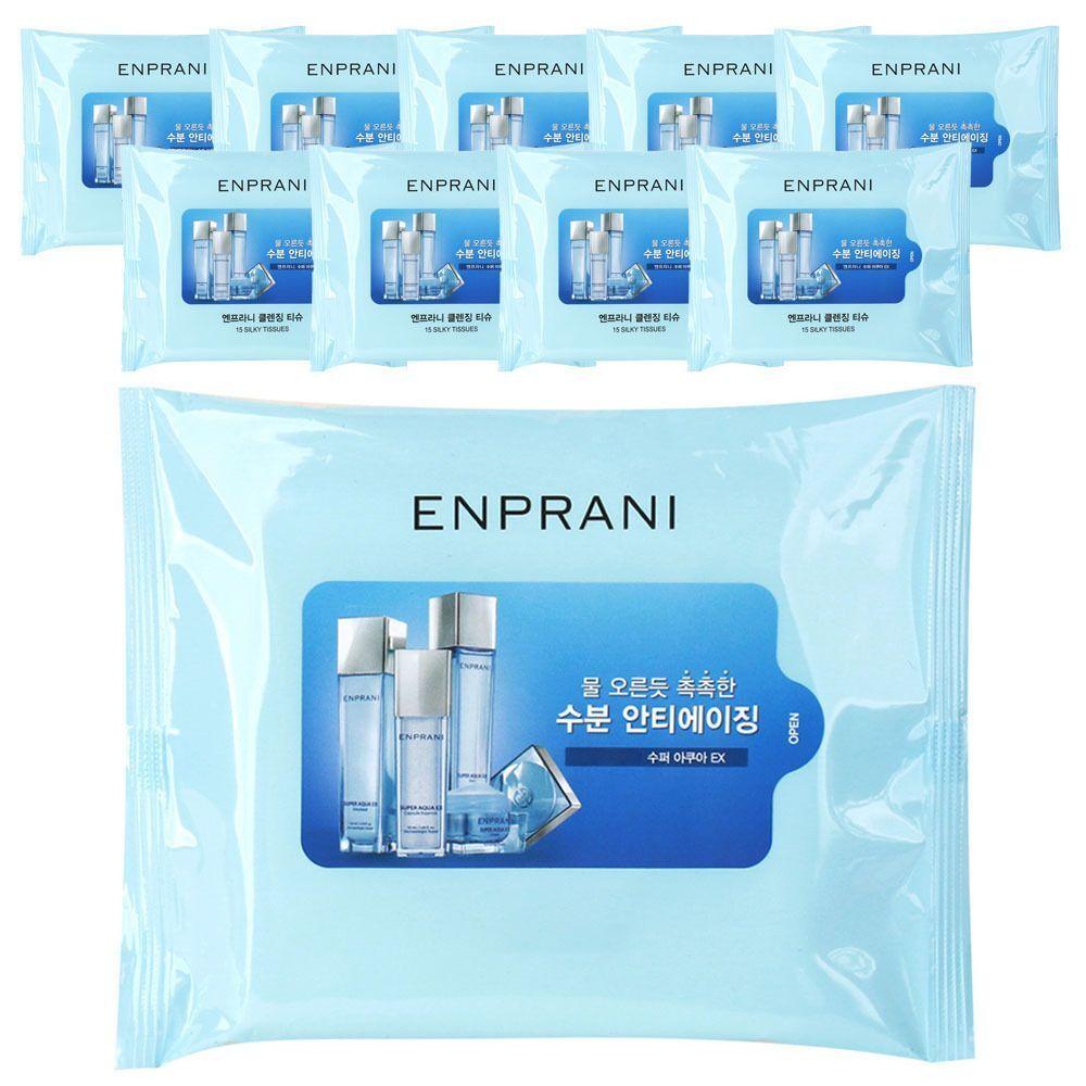 Clean XNYHXAFM Cleansing Soft Fabric Cleansing Tissue 15 Sheets 10 Pack