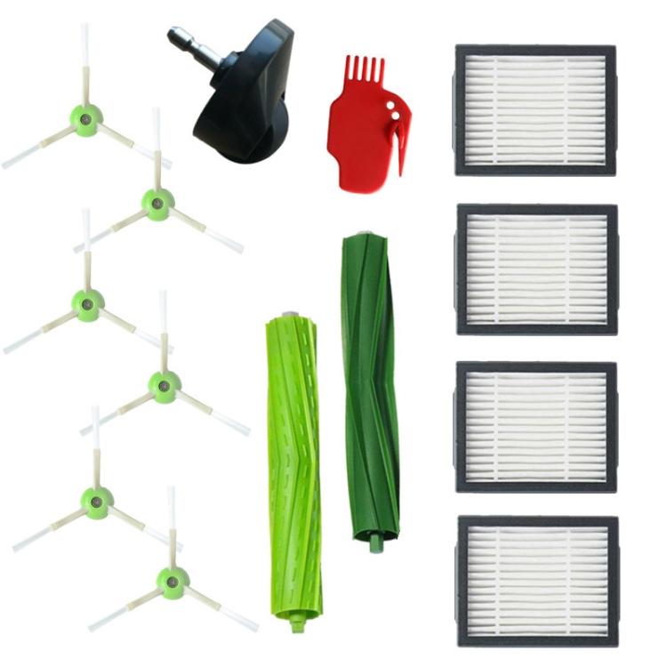 

13 In 1 Sweeping Robot Accessories Main Brush + Side Brush + Filter For iRobot Roomba E5 / E6 / i7 / i7+