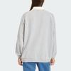 Adidas Originals FW25 Boucle Loose Fit Striped Long Sleeve Polo Shirt Women Tops KS7791