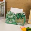 Luxury Van Gogh Rose Oil Painting Tissue Box