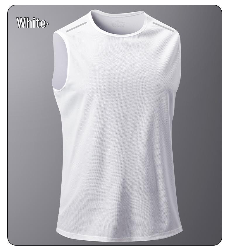 Men's Summer Outdoor Quick-Dry Sleeveless Fitness T-shirt
