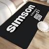Motorcycle S-Simsons Floor Mat Rectangle Anti-slip Home Soft Badmat Front Door Indoor Outdoor Mat Hotel Decor Mat