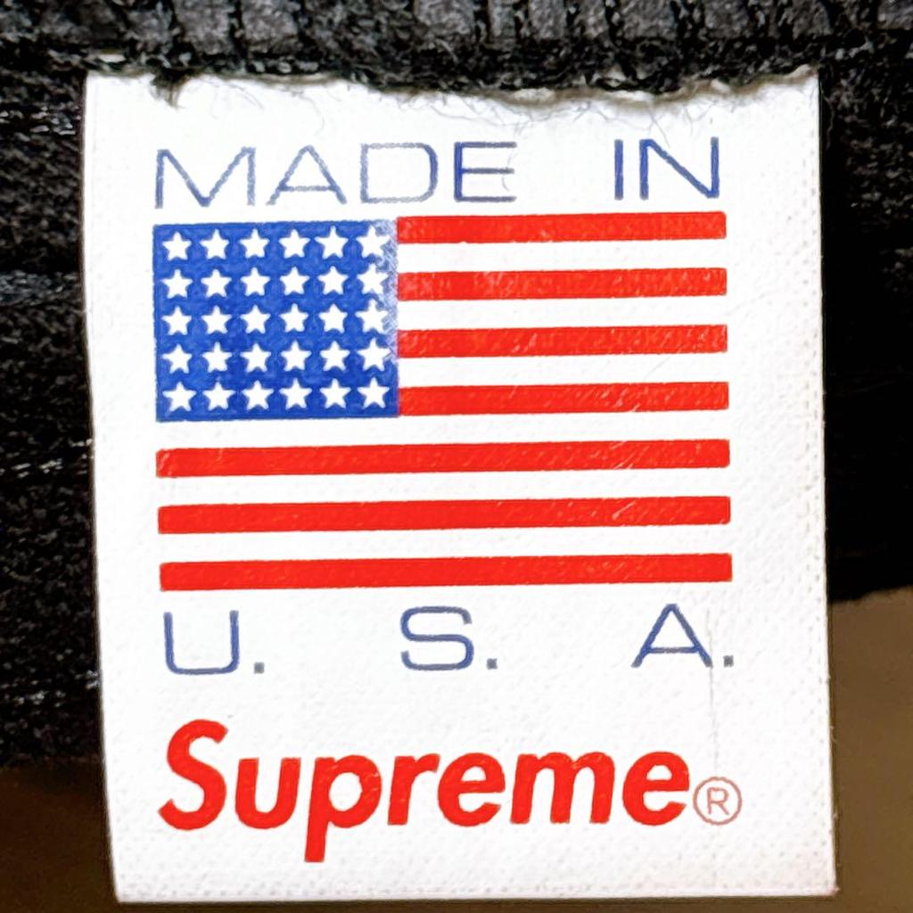 [USED] Authentic Supreme Cap, Made In the USA, Black