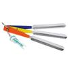 Guitar Nut Files Steel Easy Grip Accurate Nut Slotting Files for Repair Maintenance
