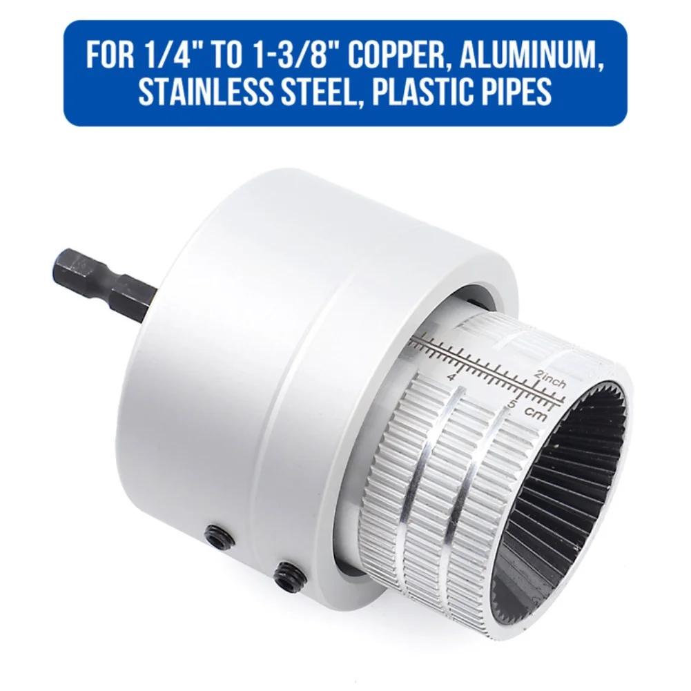 Pipe Welding Prep Pipe Chamfering Tool Efficient Deburring Tool For Pipes Drill Bit Edge Remover Internal Deburring