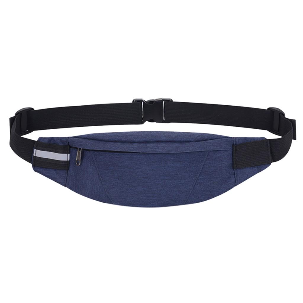 Buy Neutral Waterproof Nylon Zipper Messenger Bag Chest Bag Waist Bag