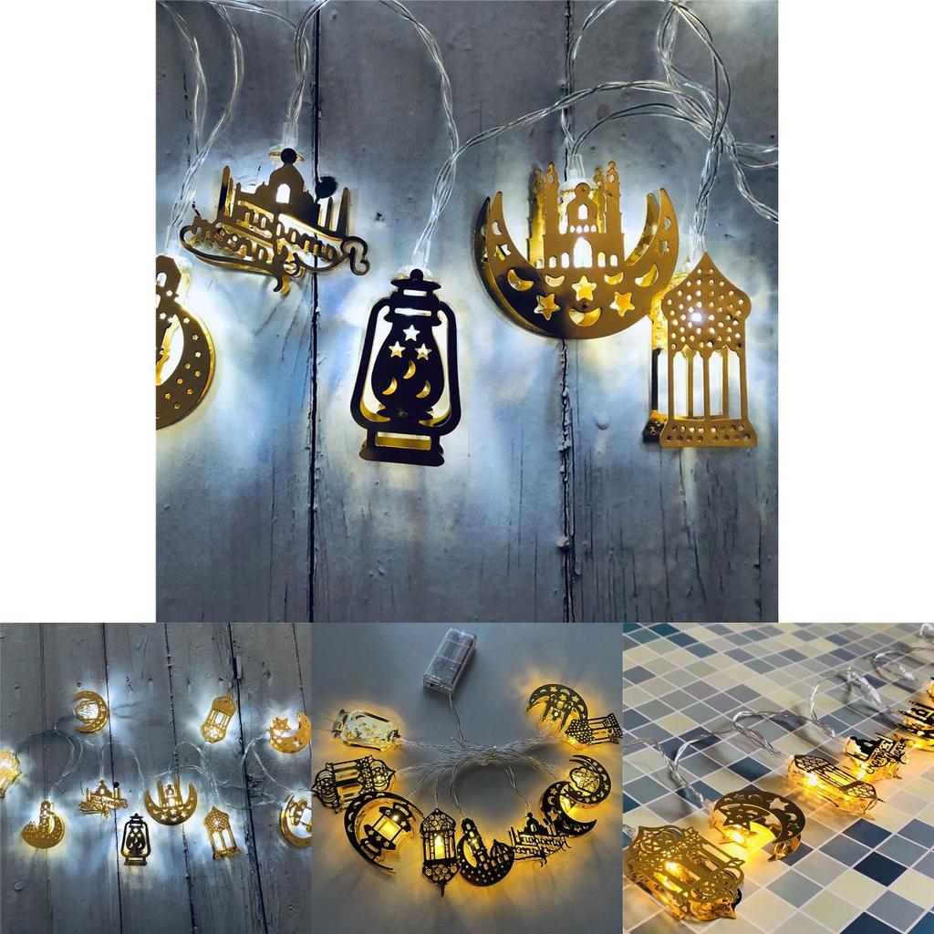 Exquisite Eid Mubarak Ramadan Led Fairy String Light For Festive Home Decor