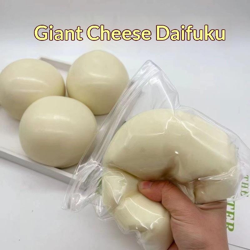 Taba Squishy Butter Cheese Squeeze Ball Shapeable Stress Relief Soft Sensory Fidget Large Size Relaxing Slow Rebound Vent Toy