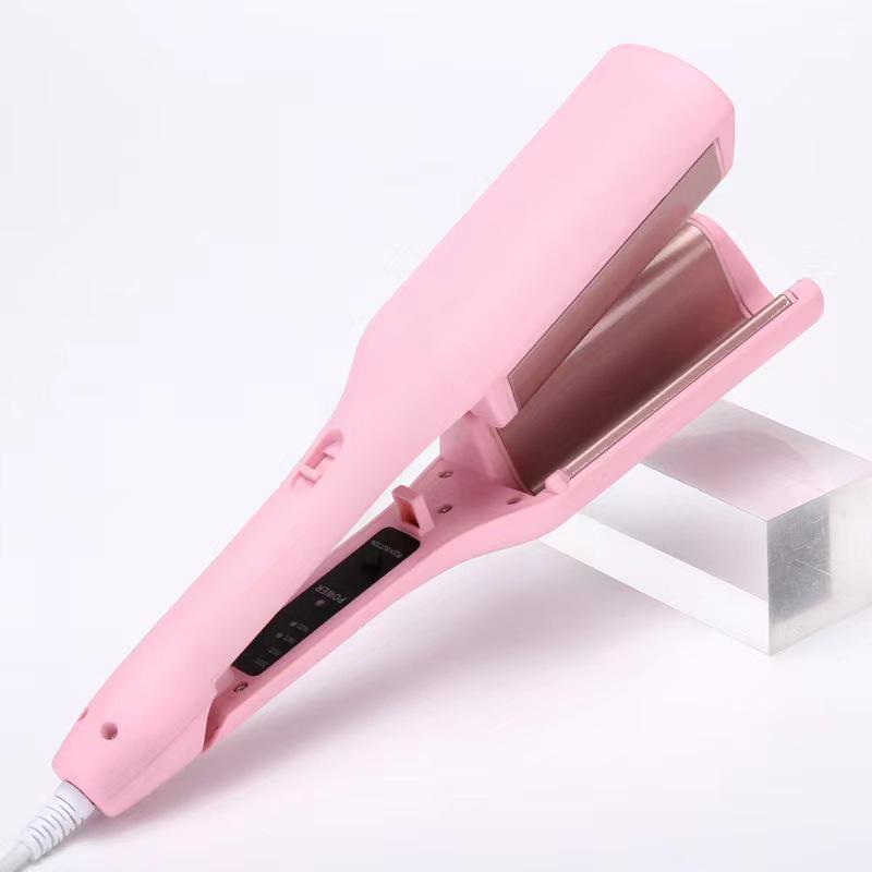 32mm French Egg Water Ripple Curling Iron with Negative Ion Technology for Big, No-Damage Curls