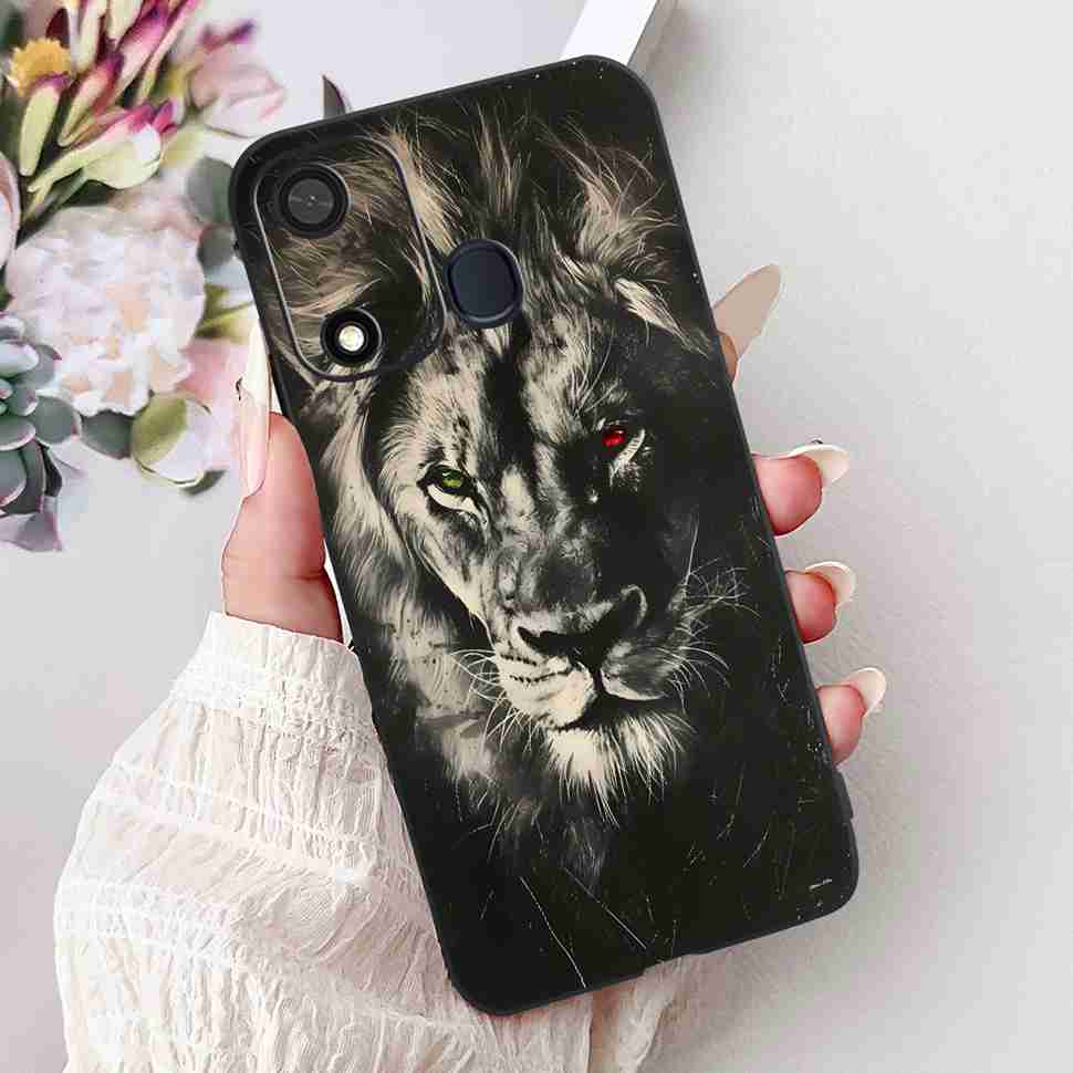Fashion Butterfly For Itel A27 A27 Case Soft TPU Silicone Black Cover For Itel A27 ITEL P17 Luxury Flower Protective Casing Bags