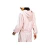 adidas Women's Pink Bow Water-Repellent Breathable Hooded Jacket JY7592