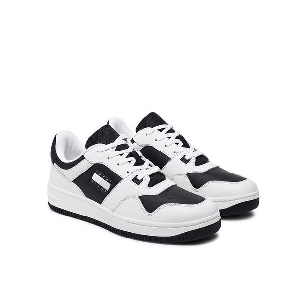 Men's Sneakers Tommy Jeans Tjm Retro Basket Cupsole Tumble Em0em01513 White