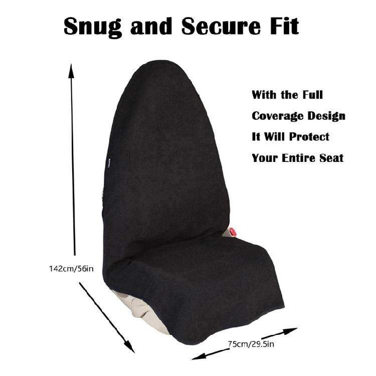 Gym Towel Auto Car Seats Cushion Protector Cover With Sweat Absorption For Active Lifestyles Post Swim Sports Activities