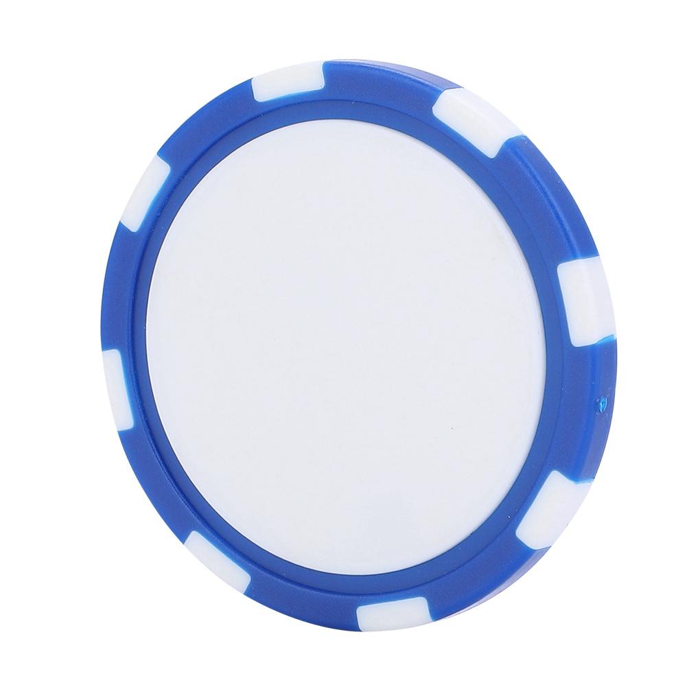 Lightweight Golf Marker Level Ball Marker Durable ABS Golf Poker Chip Golfer Gift Blue