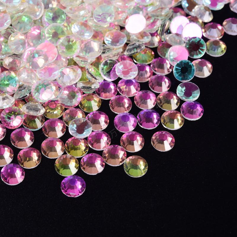 Kristallglas Nagelkunst Flacher Boden Diamant DIY Strass Handytasche Schönheit Guomao A Schmuckzubehör