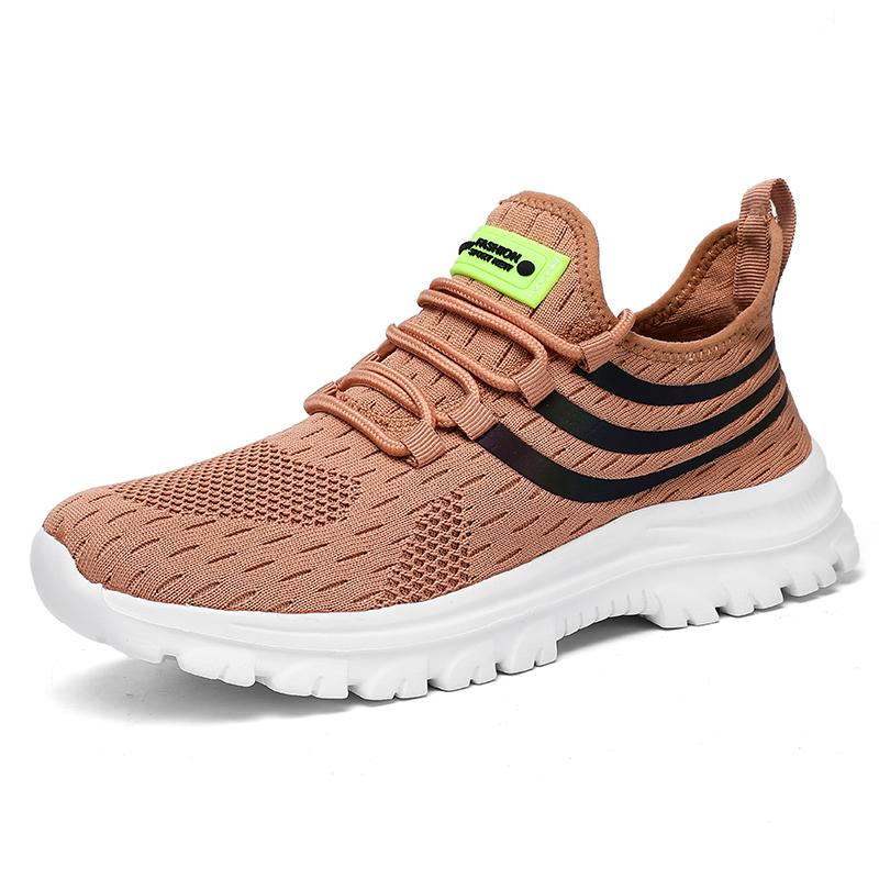 

Men Summer Casual Sneakers Breathable Lightweight Mesh Fashion shoes man Trendy Jogging Soft Sole Hiking Breathable Material for Hot Summer Days 36