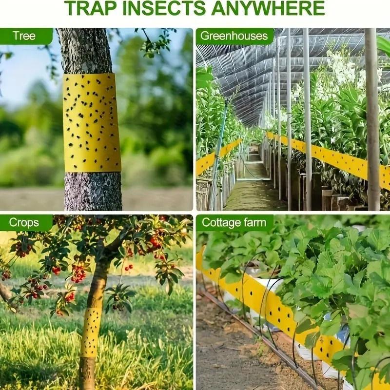 Insect Proof Adhesive Tape Outdoor Garden Insect Trap Tape