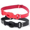 Silicone Mouth Gag Extender Ball Oral Fixation Erotic Toys PU Harness Strap Belt  Bondage Costume Face Mask Games For Adults