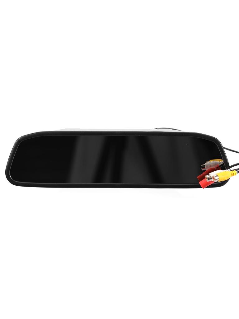 Dawei AHD 4.3-inch Car Video Monitor Rearview Mirror LCD Screen Universal Installation 12V-24V