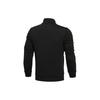 Li-Ning Casual Sports Knitted Stand Collar Jacket Men Jackets Standard-Black AWDQ269-1