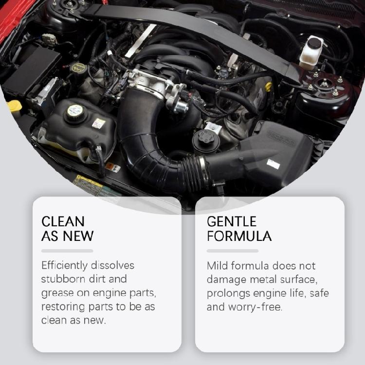 Car Engine Bay Cleaner & Degreaser Powerful Decontamination Cleaning Agent for Engine Compartment Grease Remover