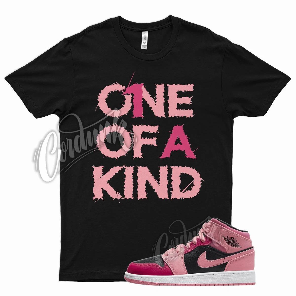 Black 1OAK T Shirt for Air J1 1 Coral Chalk Rush Pink Black Berry Punch 3XL