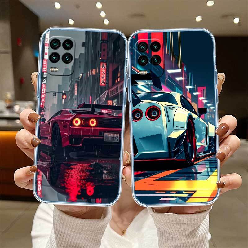 Supercar Car Case for Motorola E7 E22 E20 E13 E15 E22S E30 E40 G10 G20 G04 G22 G23 G05 G75 G35 G55 G6 G7 G8 G9 Plus Power Play