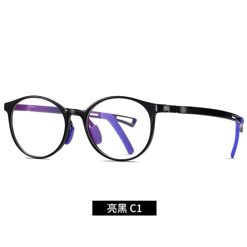 

New TR90Children s anti-blue light glasses, stylish flat glasses for boys and girls5108Mobile phone eye protection can be fitted with prescription Anti-Blue Light