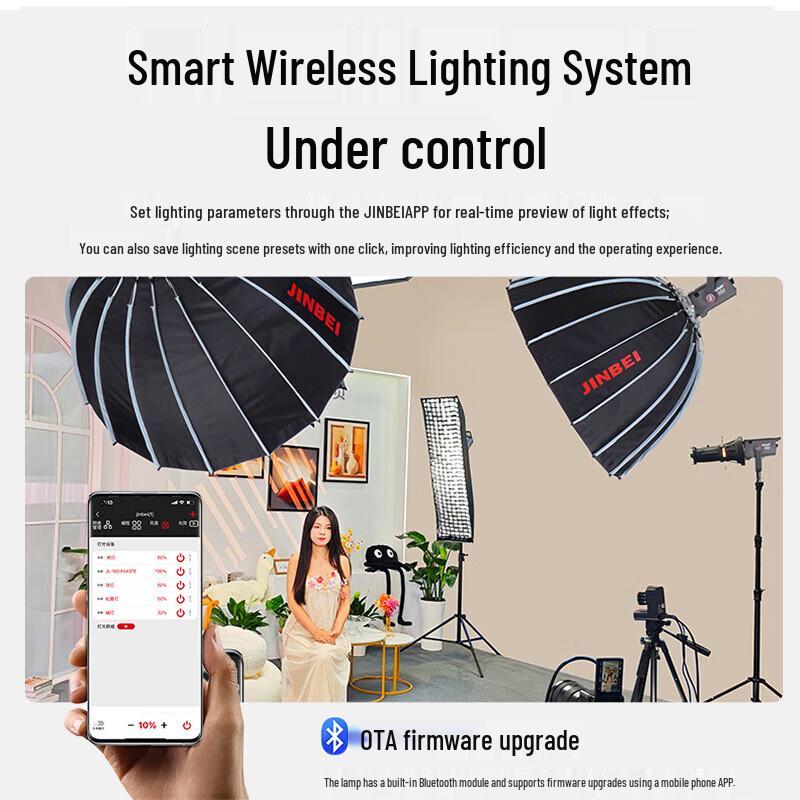 Jinbei JL160W LED Continuous Photography & Live Stream Light