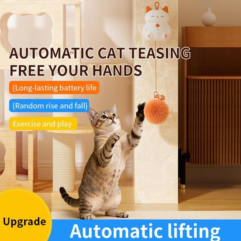 Automatic Interactive Cat Toy Hanging Door Desktop Clamp Boredom Fun Pet Game