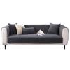 Non-Slip Gray Chenille Sofa Cushions with Modern, All-Season Light Luxury Cover