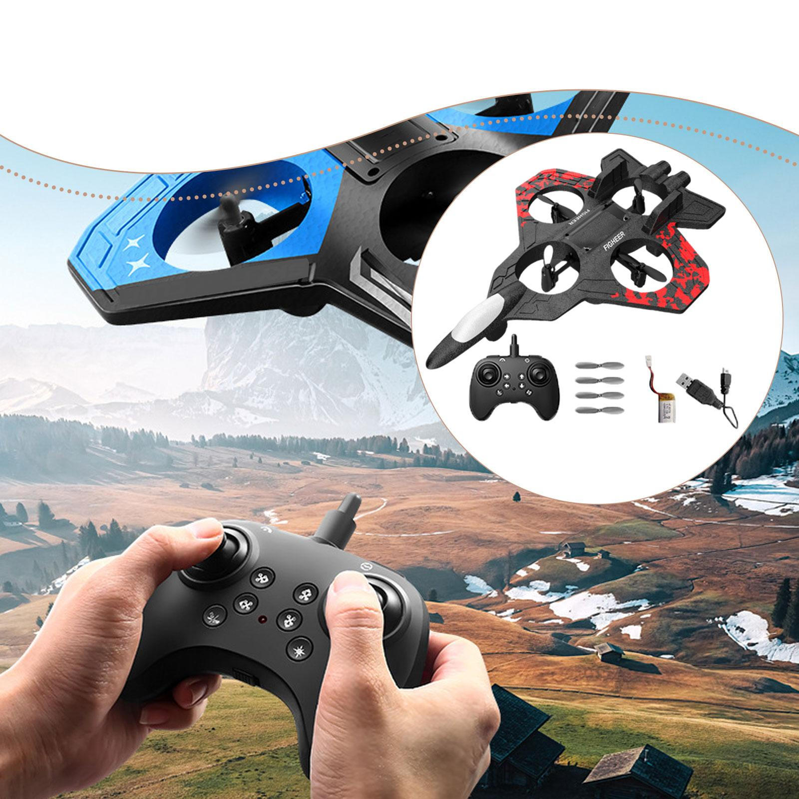 

Пінопластова модель винищувача на радіокеруванні, легка, іграшка для польотів на вулиці, літак на радіокеруванні для червоний