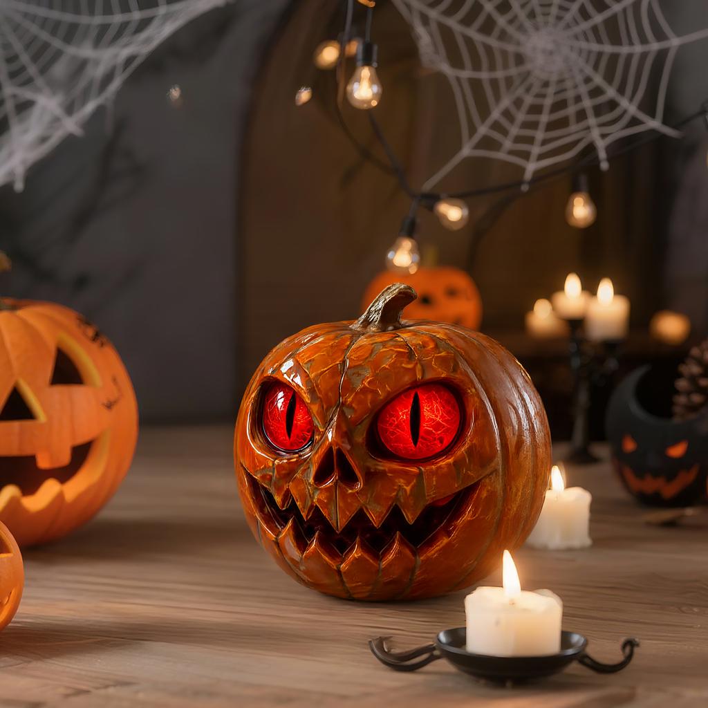 Resin  Pumpkin Halloween Decoration