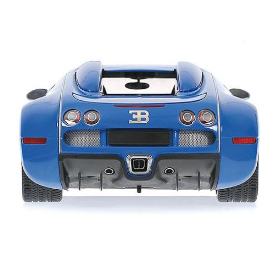 Minichamps Bugatti Veyron Centenaire 2009 Finished Product 1/18 (Chrome/Blue)