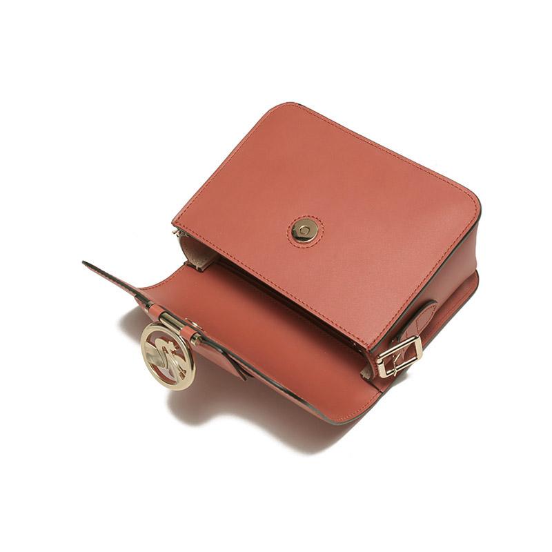 Longchamp Box-Trot 18 Unifarbene Magnetverschluss-Klappe Verstellbarer Schultergurt Kleine quadratische Kalbsleder Umhängetasche Damen Taschen 10174HAU017
