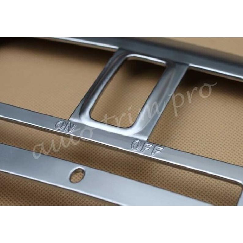 Chrome Reading Lamp Light Frame Cover Trim For Subaru Forester 2014~2016 (LHD)