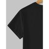 Kids Summer Crew Neck Short Sleeve T-Shirt with Sketch Dinosaur Print