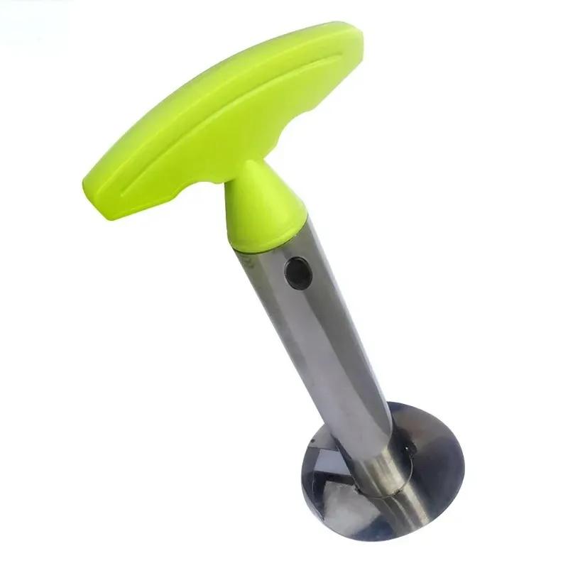 

2024 Stainless Steel Pineapple Corer Peeler Cutter Easy Fruit Parer Cutting Tool Home Kitchen Western Restaurant Accessories 3 Colors green
