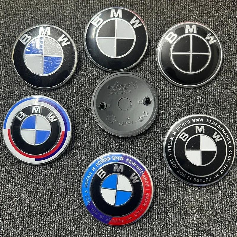 1 Stück Für Bmw E36 F20 E91 E53 E46 E39 E38 E90 E60 X1 X3 X5 X6 X7 Aufkleber Emblem 82mm 74mm Motorhaube Vorne Hinten Kofferraum Logo