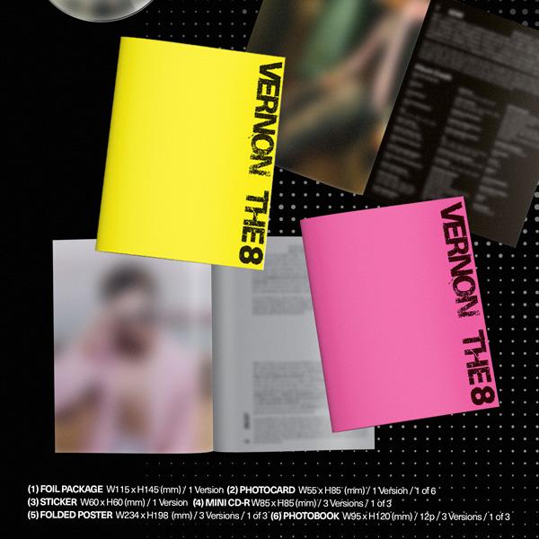 V8 (DICIASSETTE) - 1° Mini Album [V8] Edizione COMPATTA