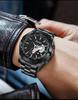 Men's Luminous Waterproof Automatic Calendar Watch with Large Dial
