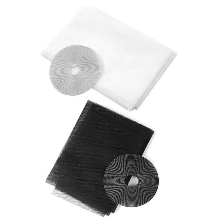 Invisible Summer Self-Adhesive Insect-Proof Polyester Window Mesh – DIY Cuttable Mosquito Net Screen