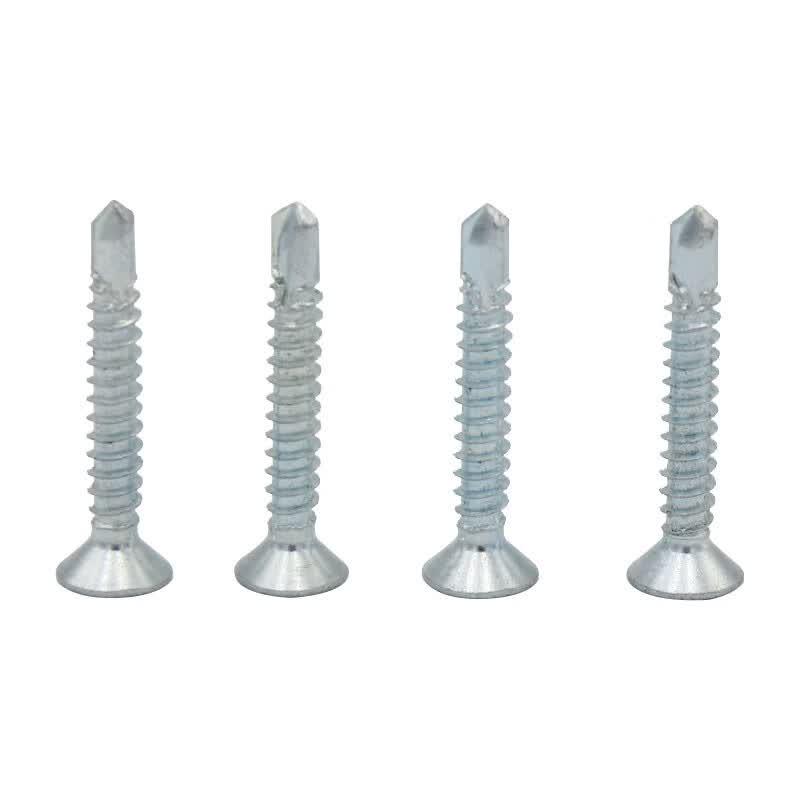 Kingula Galvanized Countersunk Head Self-Drilling Screws