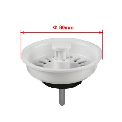 1pc Kitchen Sink Cover 80mm Cover Plastic Water Drain