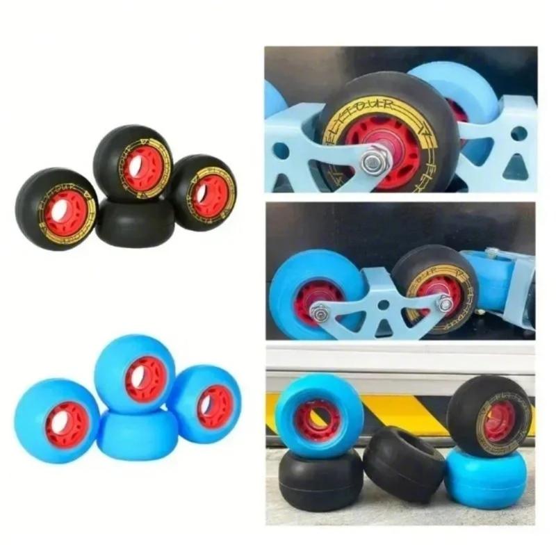 4Pcs Wear Resistant 82A PU Drift Board Wheel PU Skateboard Wheels Longboards Wheels Skateboard Accessories Enduring