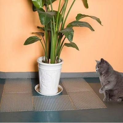 Neue Plastik Katzenabwehrmatte Verdicken mit Spike Katzenabwehrmatte Anti-Katzen Dornmatte für Pflanzen Möbel Innenbereich
