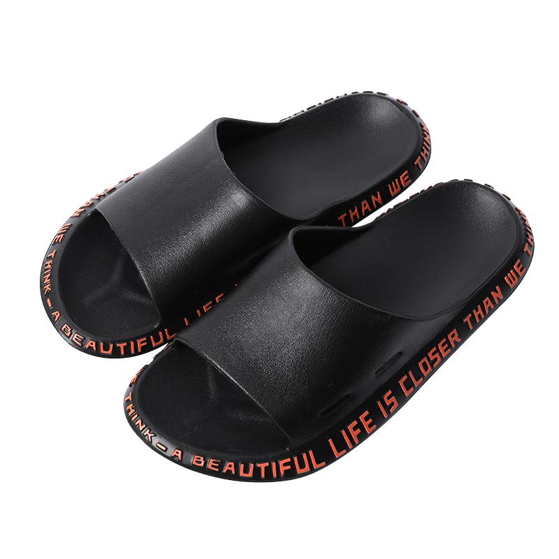 Modă Vară Bărbați Papuci Pantofi de Plajă Bărbați Flip Flops Ușori Modă Nouă Sosire Iubitori Cuplu Papuci Unisex Baie Diapozitive 46