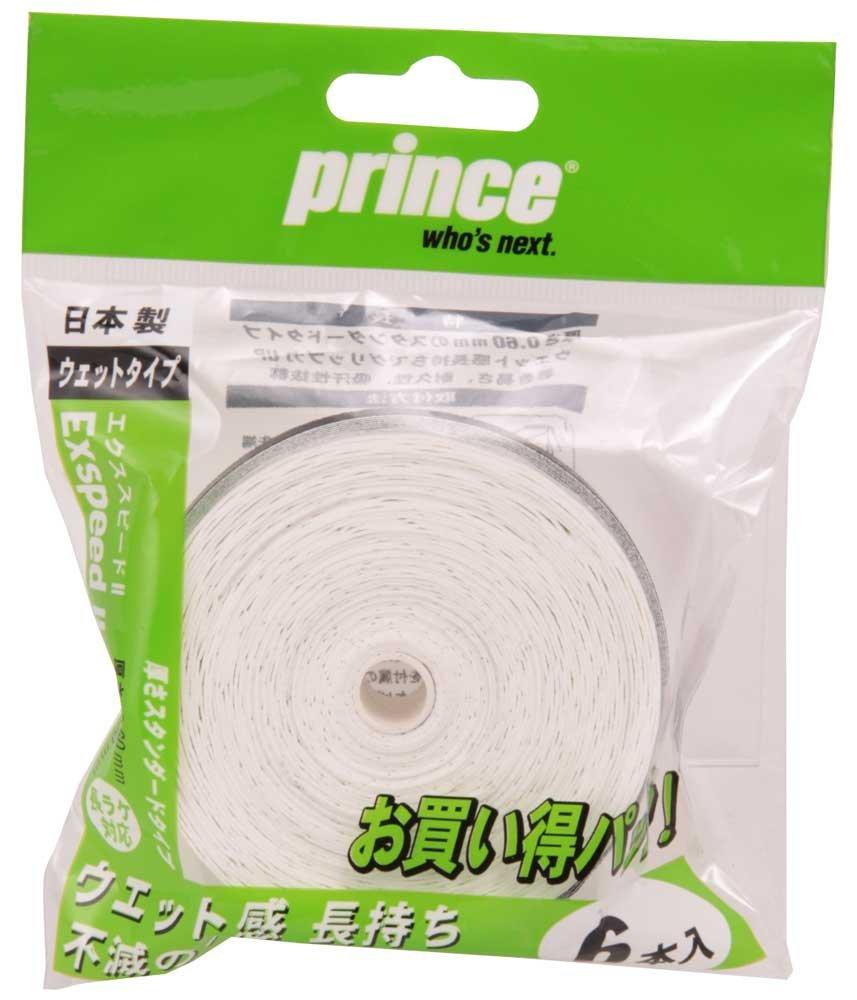 

Prince Tennis Grips Exspeed II White OG006 (6-Pack) белый