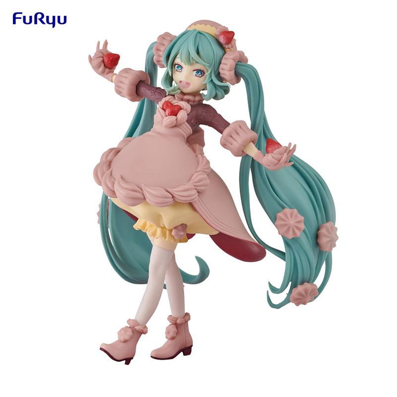 In Stock FuRyu SEGA TAiTO Hatsune Miku PVC Series Hatsune Miku Doll 14-18CM Anime Action Figures Scale Ratio Model Collection Toys Playsets