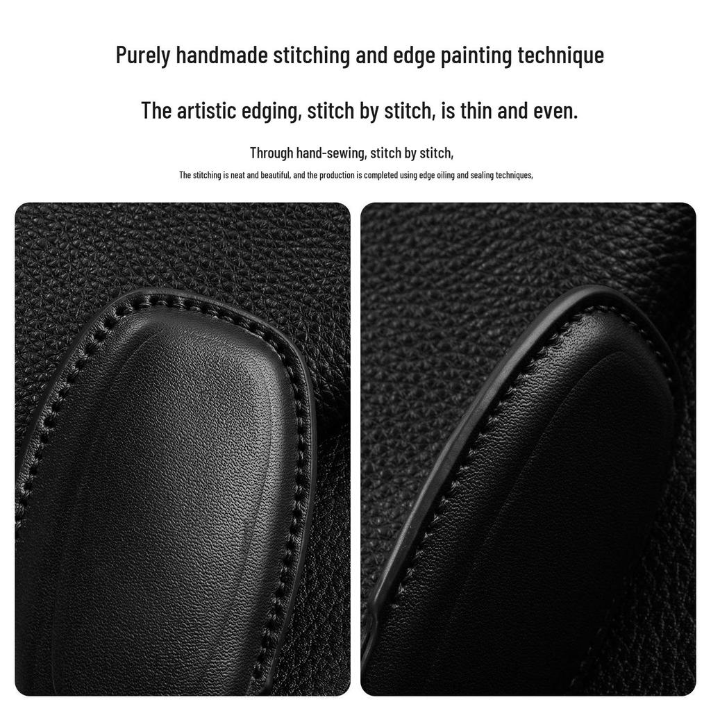Luxury Full-Coverage Genuine Leather Protective Case for Xiaomi SU7 Key Fob & Car Key Holder